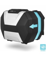 PACK MALETAS LATERALES SHAD EXPANDIBLES SH38X ALUMINIUM