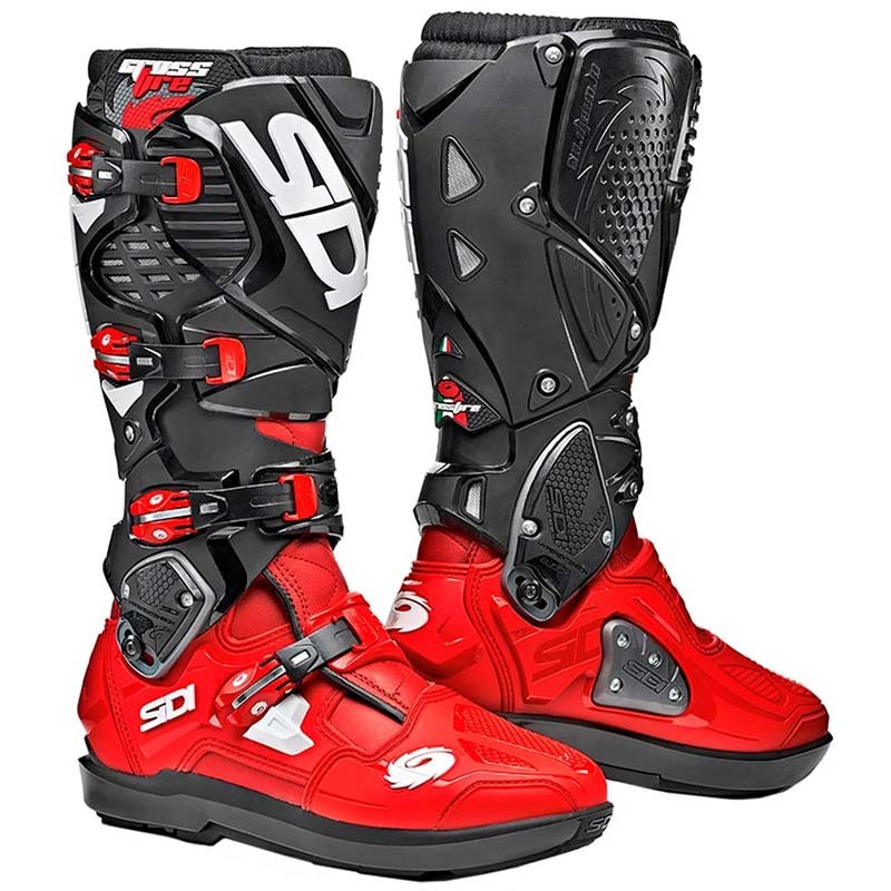 BOTAS SIDI CROSSFIRE 3 SRS RED/RED/BLACK