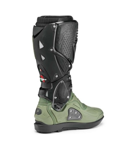 BOTAS SIDI CROSSFIRE 3 SRS BLACK/MILITARY GREEN