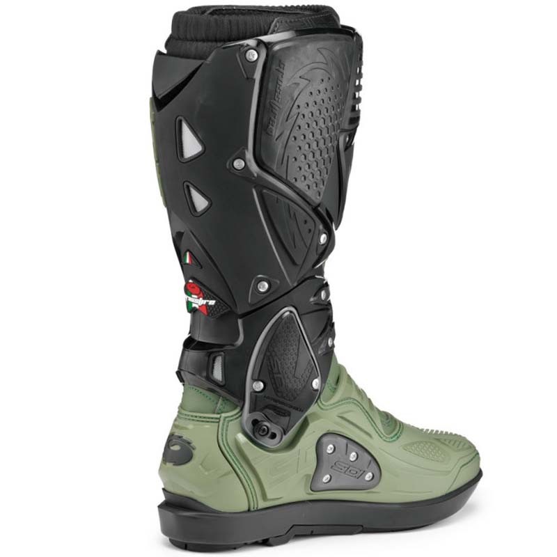 BOTAS SIDI CROSSFIRE 3 SRS BLACK/MILITARY GREEN