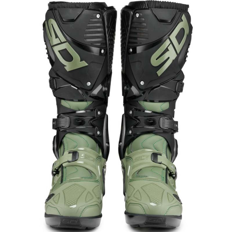 BOTAS SIDI CROSSFIRE 3 SRS BLACK/MILITARY GREEN