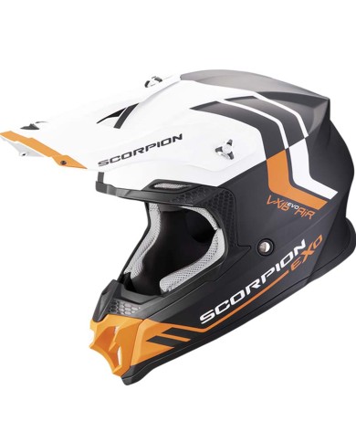 CASCO SCORPION VX-16 EVO AIR FUSION MATT BLACK MATT/ORANGE
