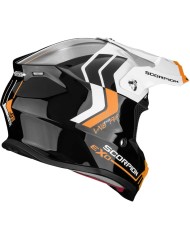CASCO SCORPION VX-16 EVO AIR FUSION MATT BLACK MATT/ORANGE