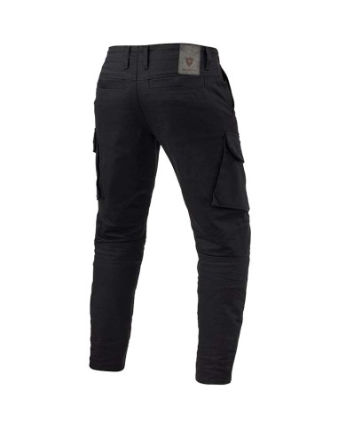 PANTALONES VAQUEROS REVIT CARGO 2 TF NEGRO
