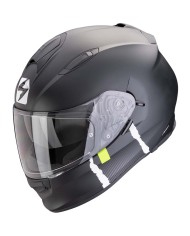 CASCO SCORPION EXO-491 CODE MATT BLACK/GREY