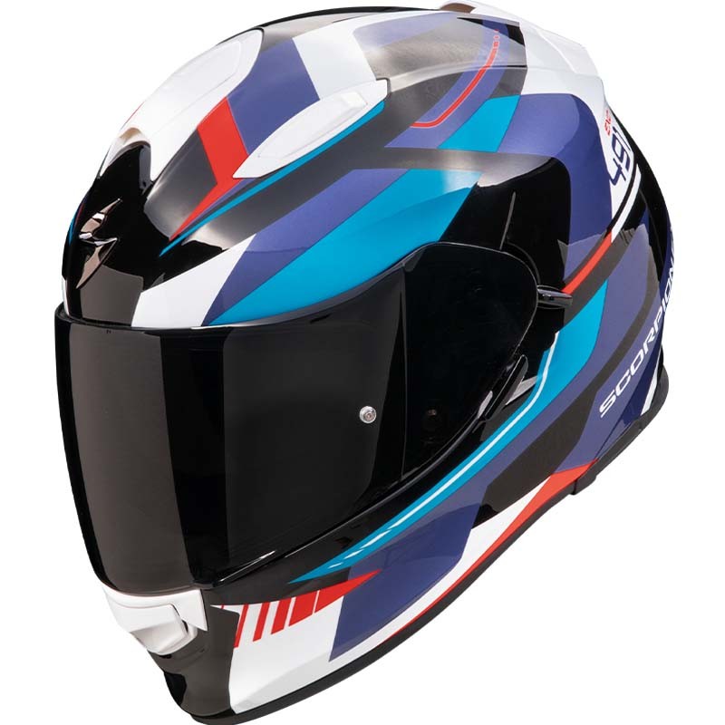CASCO SCORPION EXO-491 ABILIS BLUE/RED