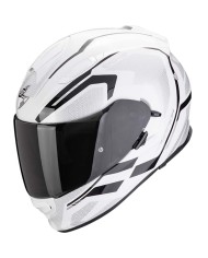 CASCO SCORPION EXO-491 KRIPTA WHITE/BLACK