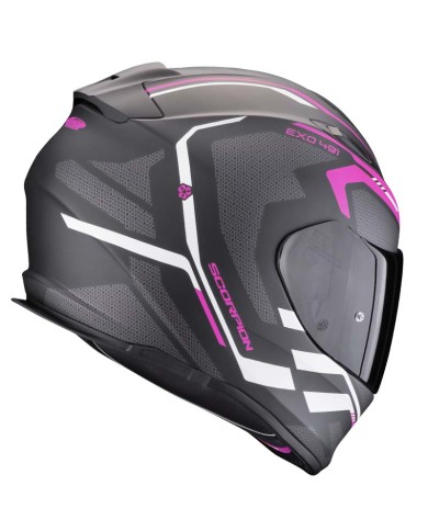 CASCO SCORPION EXO-491 KRIPTA BLACK/PINK