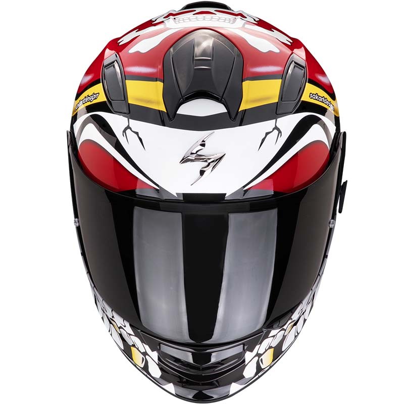 CASCO SCORPION EXO-491 PIRATE RED