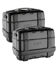 PACK MALETAS GIVI TRK46B TREKKER BLACK MONOKEY