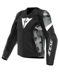 CHAQUETA DAINESE AVRO 5 LEATHER JACKET BLACK/WHITE/ANTHRACITE