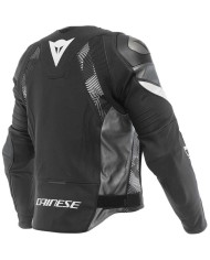 CHAQUETA DAINESE AVRO 5 LEATHER JACKET BLACK/WHITE/ANTHRACITE