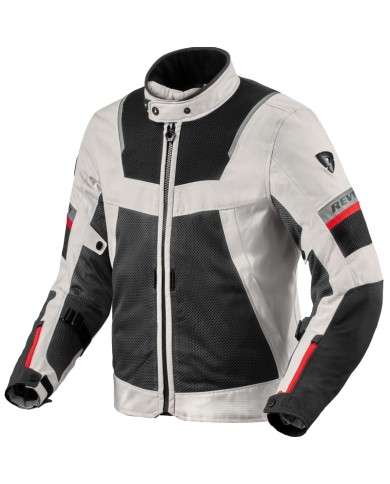 CHAQUETA REVIT TORNADO 4 PLATA/NEGRO