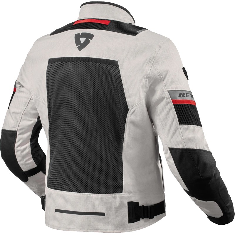 CHAQUETA REVIT TORNADO 4 PLATA/NEGRO