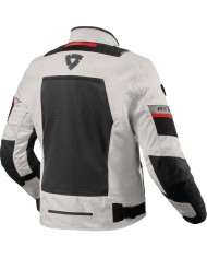 CHAQUETA REVIT TORNADO 4 PLATA/NEGRO