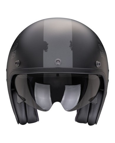 CASCO SCORPION BELFAST EVO SPADE MATT BLACK/SILVER