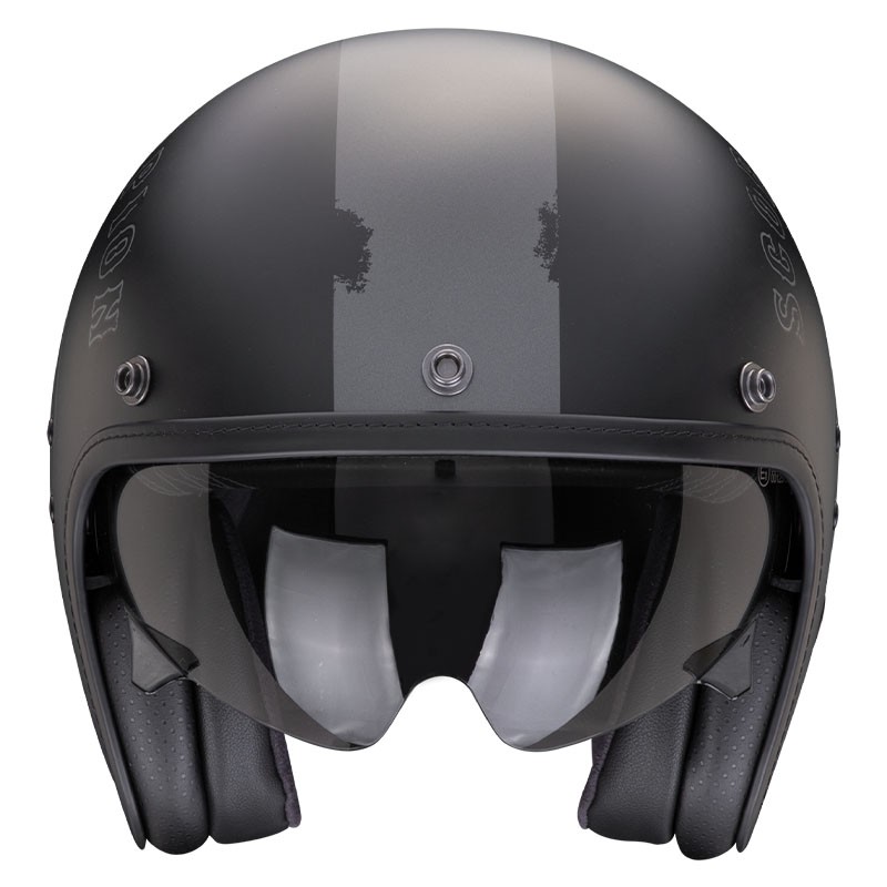 CASCO SCORPION BELFAST EVO SPADE MATT BLACK/SILVER