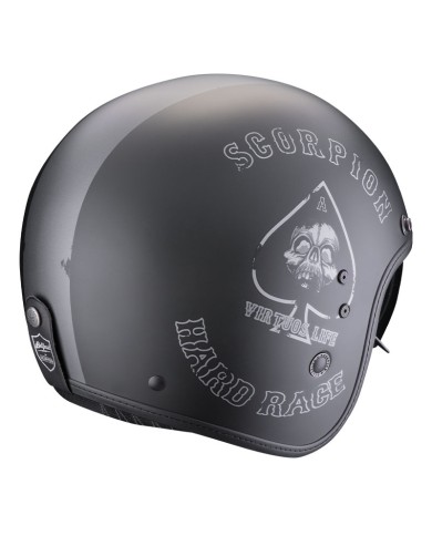 CASCO SCORPION BELFAST EVO SPADE MATT BLACK/SILVER