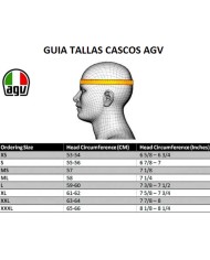 CASCO AGV IRIDES MATT BLACK