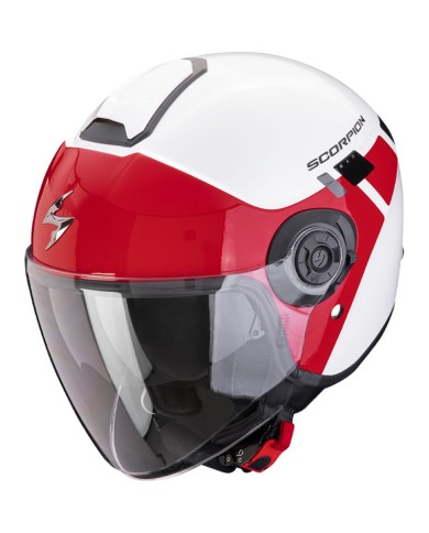 CASCO SCORPION EXO-CITY II MALL WHITE/RED