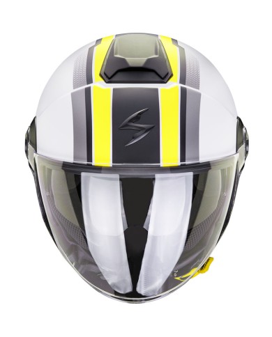 CASCO SCORPION EXO-CITY II VEL WHITE/NEON YELLOW