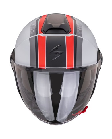 CASCO SCORPION EXO-CITY II VEL MATT GREY/RED