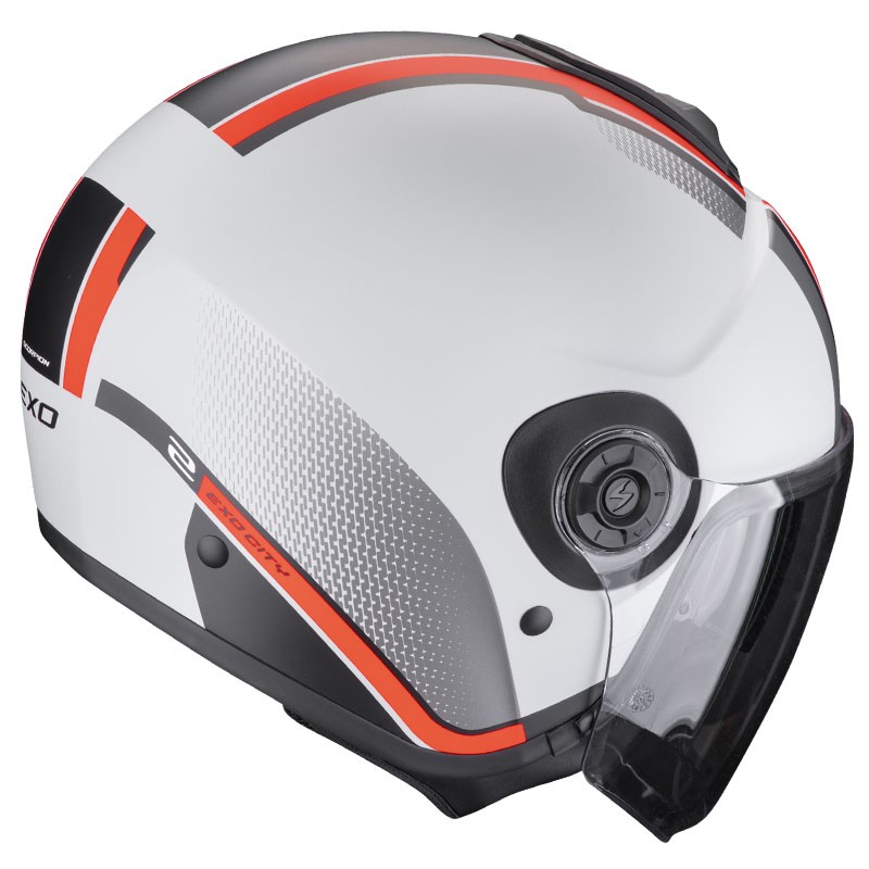 CASCO SCORPION EXO-CITY II VEL MATT GREY/RED