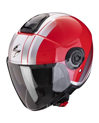 CASCO SCORPION EXO-CITY II VEL RED/WHITE