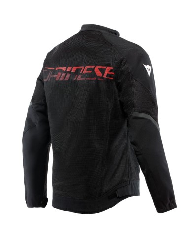 CHAQUETA DAINESE HEROSPHERE TEX JACKET NEGRO/ROJO DIAMANTE
