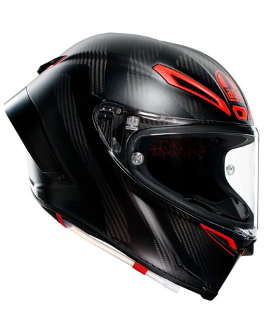 CASCO AGV PISTA GP RR E2206 INTREPIDO MATT CARBON/BLACK/RED