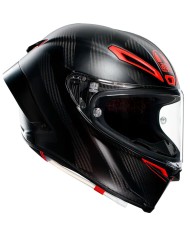 CASCO AGV PISTA GP RR E2206 INTREPIDO MATT CARBON/BLACK/RED