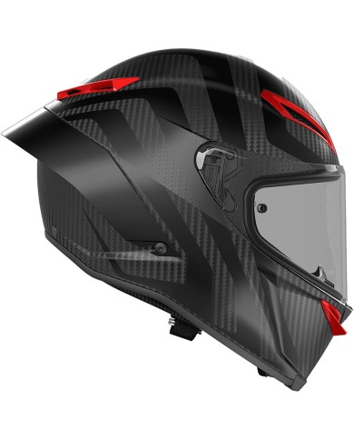 CASCO AGV PISTA GP RR E2206 INTREPIDO MATT CARBON/BLACK/RED