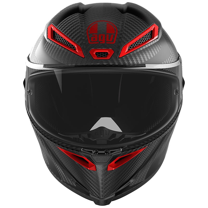 CASCO AGV PISTA GP RR E2206 INTREPIDO MATT CARBON/BLACK/RED