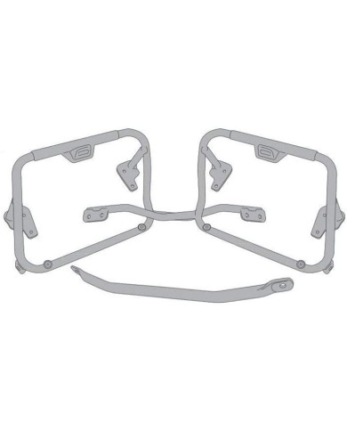 KIT DE FIJACION MALETAS LATERALES GIVI PLX3112 SUZUKI DL 650 V-STROM 2017/2023