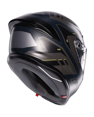 CASCO AGV K6 S ENHANCE MATT GREY/YELLOW FLUO