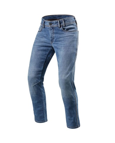PANTALONES VAQUEROS REVIT DETROIT L34 AZUL GASTADO