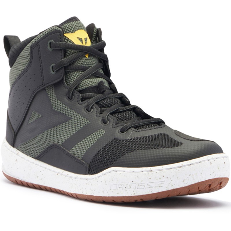 ZAPATILLAS DAINESE SUBURB AIR BLACK/WHITE/ARMY GREEN