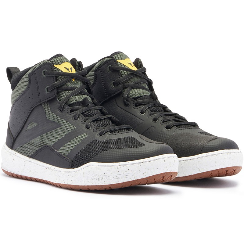 ZAPATILLAS DAINESE SUBURB AIR BLACK/WHITE/ARMY GREEN