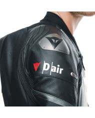 MONO DAINESE MISANO 3 D-AIR PERFORADO BLACK/ANTHRACITE/FLUO YELLOW