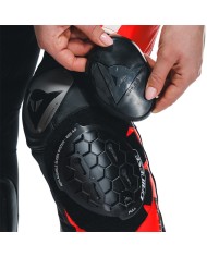 MONO DAINESE MISANO 3 D-AIR PERFORADO LADY BLACK/RED/FLUO RED