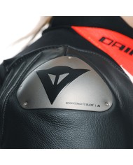 MONO DAINESE MISANO 3 D-AIR PERFORADO LADY BLACK/RED/FLUO RED