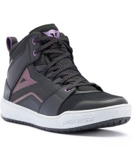 ZAPATILLAS DAINESE SUBURB D-WP LADY BLACK/WHITE/METAL PURPLE