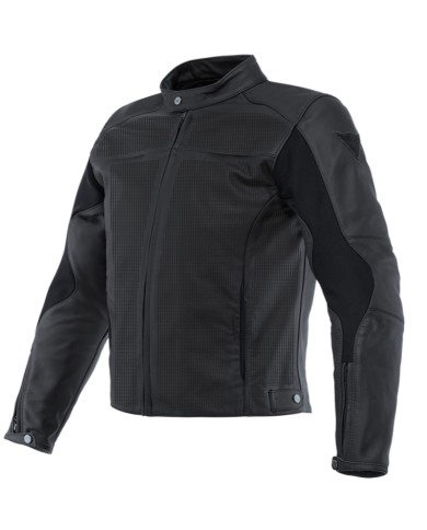 CHAQUETA DAINESE RAZON 2 PERFORADA BLACK