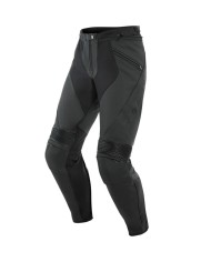 PANTALONES DAINESE PONY 3 PIEL PERFORADOS BLACK-MATT