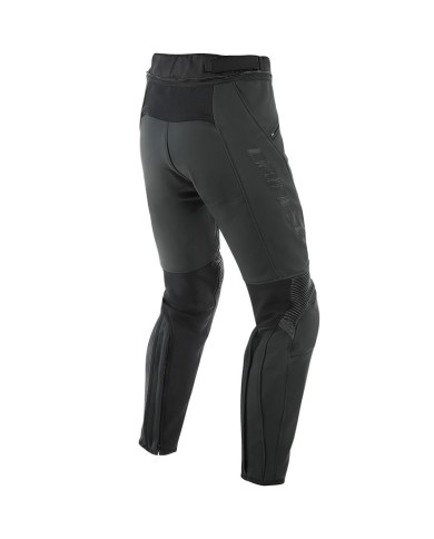 PANTALONES DAINESE PONY 3 PIEL PERFORADOS BLACK-MATT