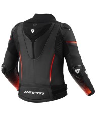 CHAQUETA REVIT XENA 4 PRO LADY BLACK/FLUO RED