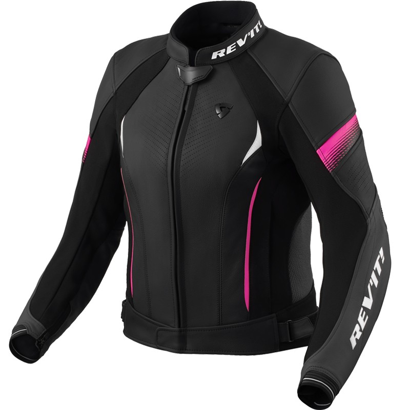 CHAQUETA REVIT XENA 4 LADY BLACK/FUCSIA