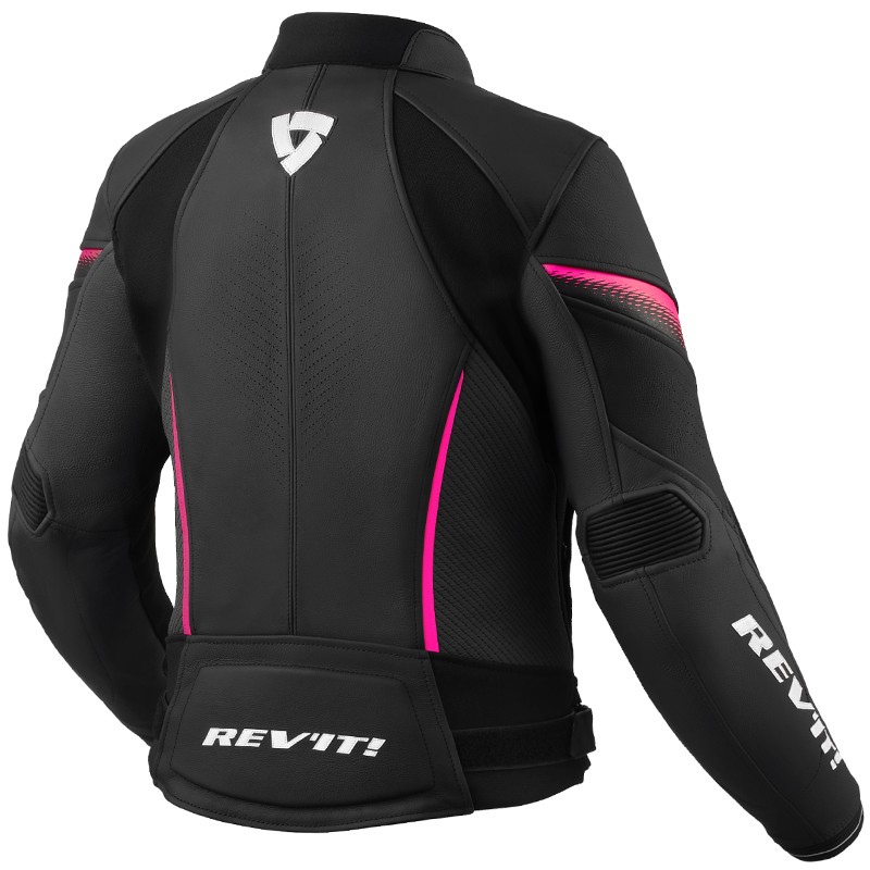 CHAQUETA REVIT XENA 4 LADY BLACK/FUCSIA