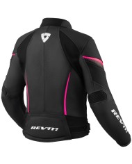 CHAQUETA REVIT XENA 4 LADY BLACK/FUCSIA