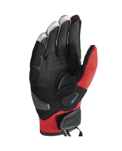 GUANTES REVIT RITMO BLACK/RED FLUO